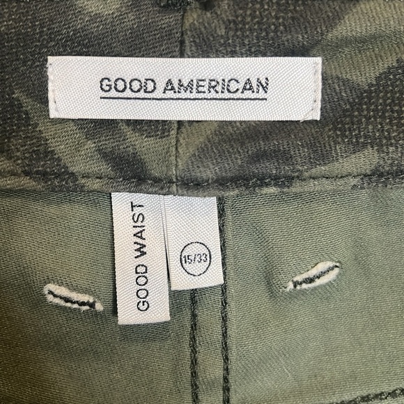 Good American Camo Jeans size 15/33 - Picture 3 of 4